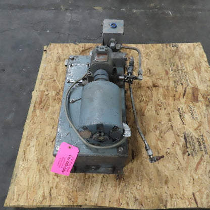 3/4HP 10 Gallon Hydraulic Power Unit 230/460V 3-Phase W/Vickers PVC-PIS0-06CR-20