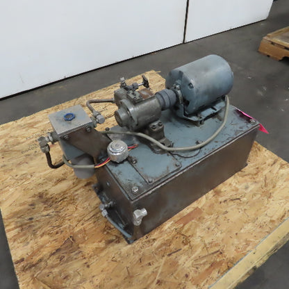 3/4HP 10 Gallon Hydraulic Power Unit 230/460V 3-Phase W/Vickers PVC-PIS0-06CR-20