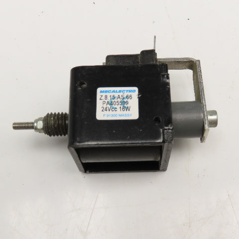 Mecalectro Z.8.15.AS.66 24VDC Linear Solenoid 15mm Stroke