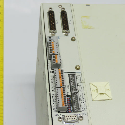 Siemens 6SN1123-1AA00-0LA3 Simodrive Power Module W/ 6SN1118-0NJ00-0AA1 Control