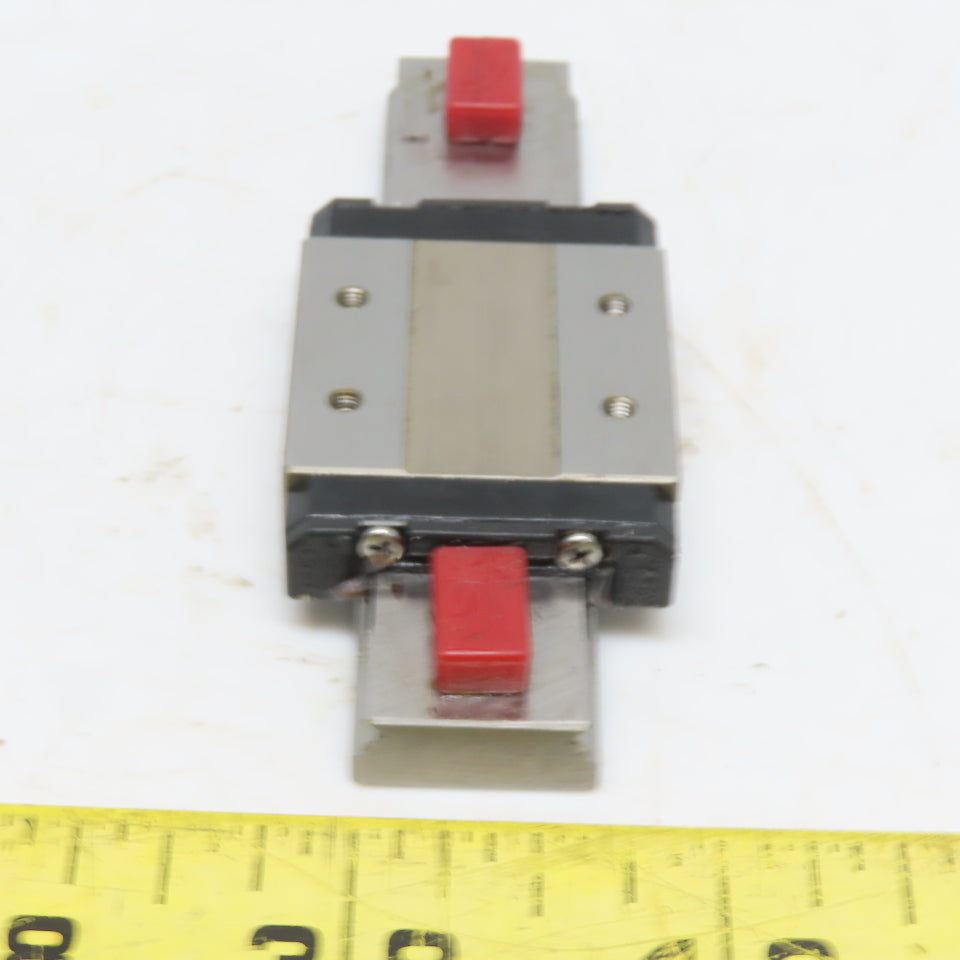 NSK LE090080ARK1D02P61 Precision Linear Rail W/ Bearing Block 3-1/8" long