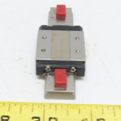NSK LE090080ARK1D02P61 Precision Linear Rail W/ Bearing Block 3-1/8" long