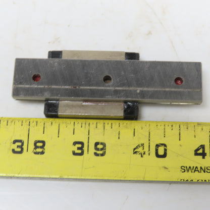NSK LE090080ARK1D02P61 Precision Linear Rail W/ Bearing Block 3-1/8" long