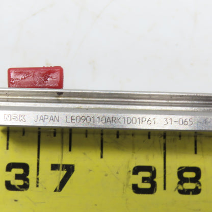 NSK LE090110ARK1D01P61 Precision Linear Rail W/ Bearing Block 4-5/16" long