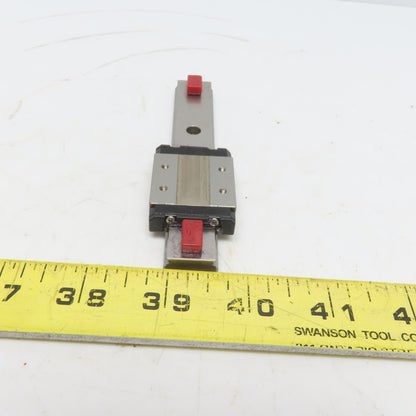 NSK LE090110ARK1D01P61 Precision Linear Rail W/ Bearing Block 4-5/16" long