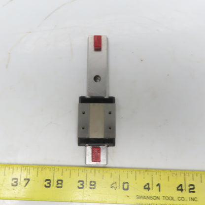 NSK LE090110ARK1D01P61 Precision Linear Rail W/ Bearing Block 4-5/16" long