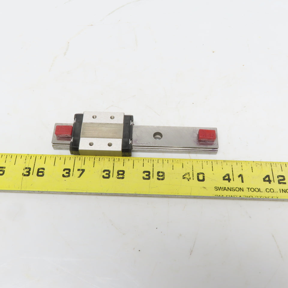 NSK LE090110ARK1D01P61 Precision Linear Rail W/ Bearing Block 4-5/16" long