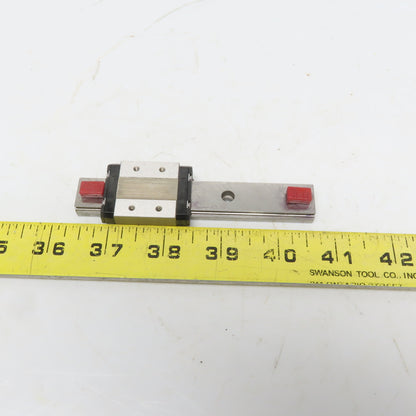 NSK LE090110ARK1D01P61 Precision Linear Rail W/ Bearing Block 4-5/16" long