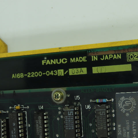 Fanuc A16B-2200-0430/03A Remote I/O Motherboard