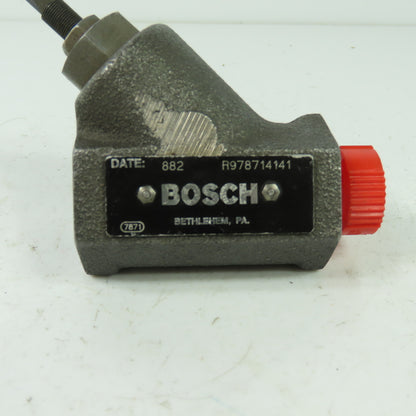 Bosch R978714141 Hydraulic Flow Control Valve Cast Iron