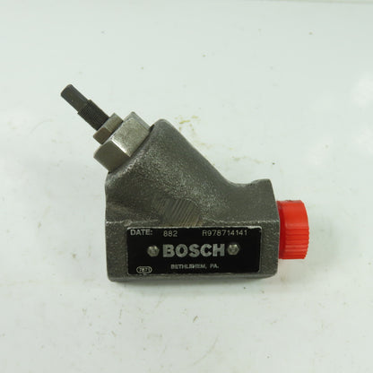 Bosch R978714141 Hydraulic Flow Control Valve Cast Iron