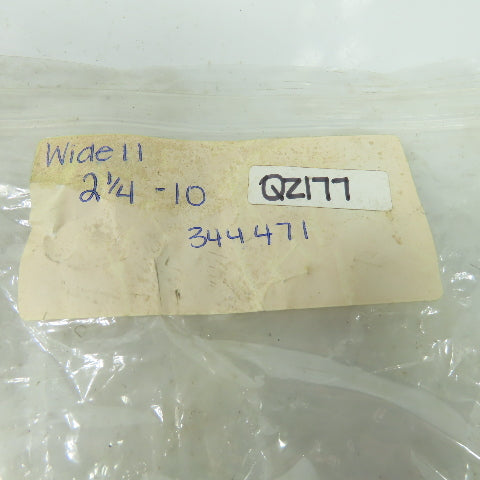 Widell 344471 2-1/4-10 Hexagon Rethreading Die