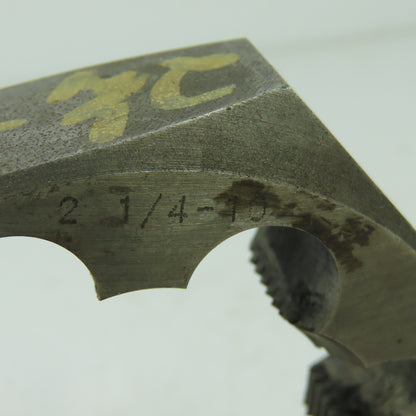 Widell 344471 2-1/4-10 Hexagon Rethreading Die