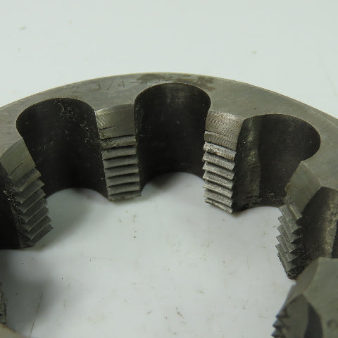 Widell 344471 2-1/4-10 Hexagon Rethreading Die