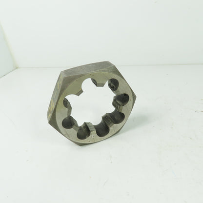 Widell 344471 2-1/4-10 Hexagon Rethreading Die