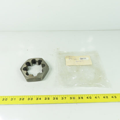Widell 344471 2-1/4-10 Hexagon Rethreading Die