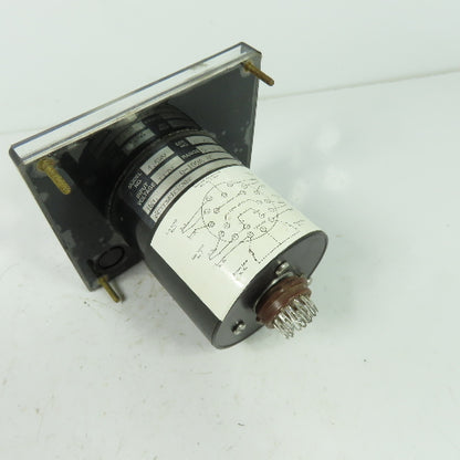 Larson 4.5WV AC Amperes Power Panel Meter 0-100 117V 0-1A Range