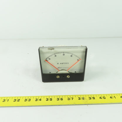 Larson 4.5WV AC Amperes Power Panel Meter 0-100 117V 0-1A Range