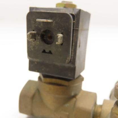 Ingersoll Rand 1/4" NPT Solenoid Valve W/ 1/2" Shut Off 1.4-250PSI