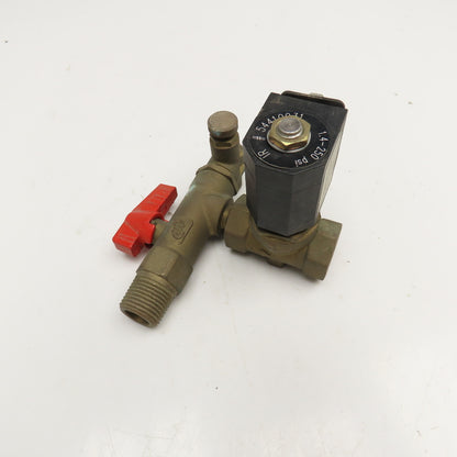 Ingersoll Rand 1/4" NPT Solenoid Valve W/ 1/2" Shut Off 1.4-250PSI