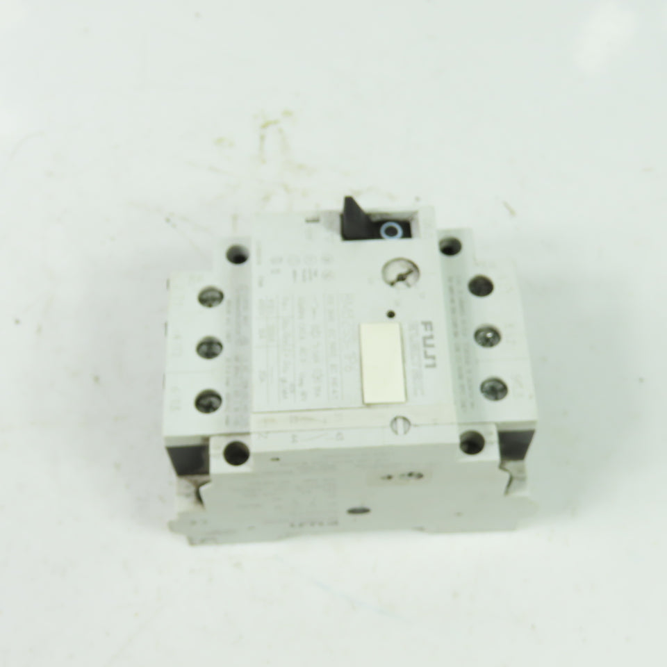 Fuji BM3ZSS-1P6 3-Pole Circuit Breaker 600VAC 1-1.6A