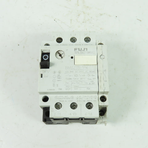Fuji BM3ZSS-1P6 3-Pole Circuit Breaker 600VAC 1-1.6A