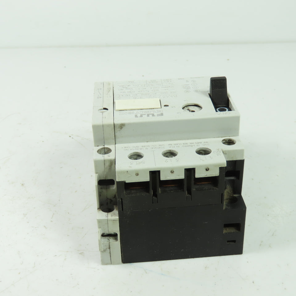 Fuji BM3ZSS-1P6 3-Pole Circuit Breaker 600VAC 1-1.6A