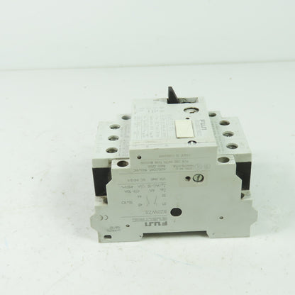Fuji BM3ZSS-1P6 3-Pole Circuit Breaker 600VAC 1-1.6A