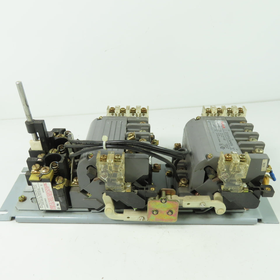Furnas 22DP32A*E6 Ser B 600VAC Reversing Motor Starter 27A 120V Coil