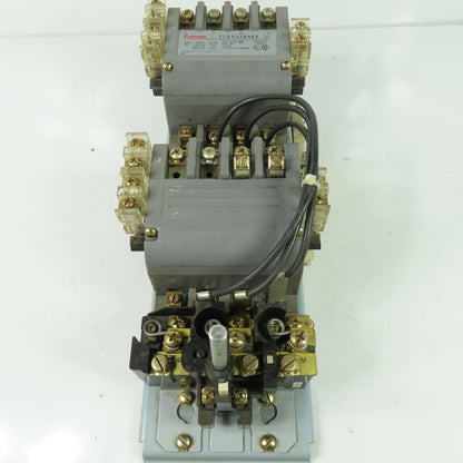 Furnas 22DP32A*E6 Ser B 600VAC Reversing Motor Starter 27A 120V Coil