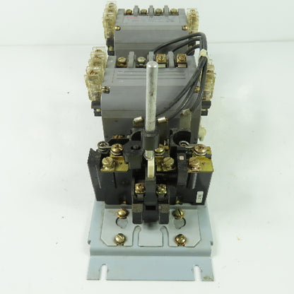 Furnas 22DP32A*E6 Ser B 600VAC Reversing Motor Starter 27A 120V Coil