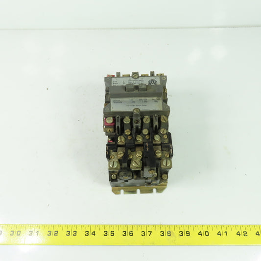 Westinhouse A200MICACD Size 1 Motor Starter 10HP 27A 120V Coil