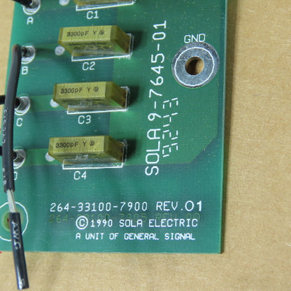 Sola 264-33100-7900 9-7645-1 Circuit Board NEW