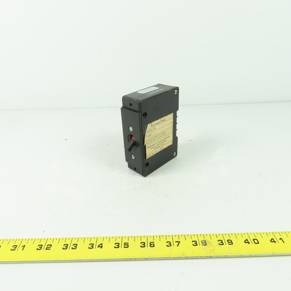 Westinghouse GRT Groundgard Relay Class I 10A/250VAC 0.5A/125VDC