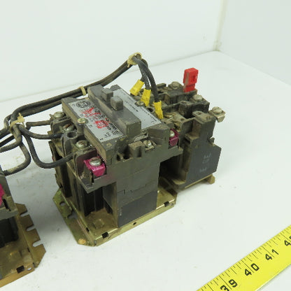 Westinghouse 765A840G01 10HP Size 1 Reversing Contactor 120V Coil W/ 277A534GO1
