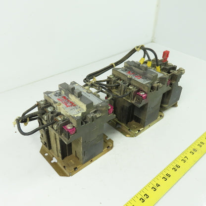 Westinghouse 765A840G01 10HP Size 1 Reversing Contactor 120V Coil W/ 277A534GO1