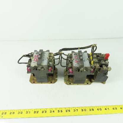 Westinghouse 765A840G01 10HP Size 1 Reversing Contactor 120V Coil W/ 277A534GO1