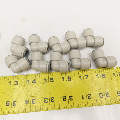 John Guest 8mm x 8mm Push To Connect Nylon Tube Elbow & Couplings Lot Of 22