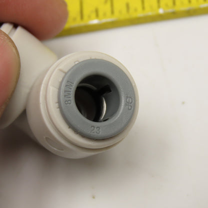 John Guest 8mm x 8mm Push To Connect Nylon Tube Elbow & Couplings Lot Of 22