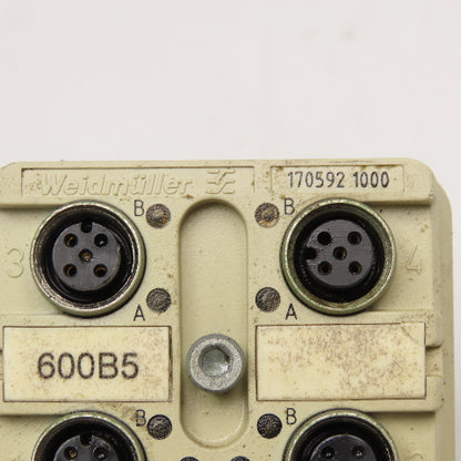 Weidmuller 170592-1000 4 Position Distribution Block 10-30VDC