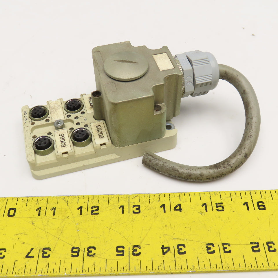 Weidmuller 170592-1000 4 Position Distribution Block 10-30VDC