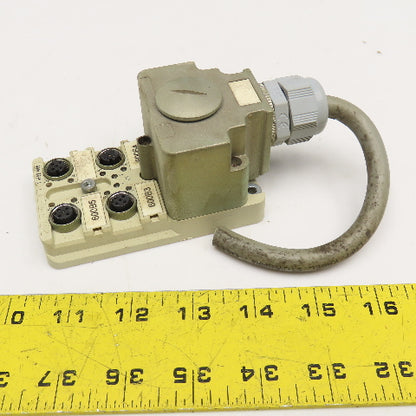 Weidmuller 170592-1000 4 Position Distribution Block 10-30VDC