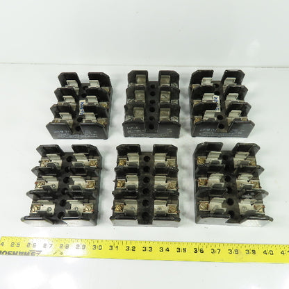 J60030 581-G 3-Pole Fuse Holder 600V 30A Lot Of 6