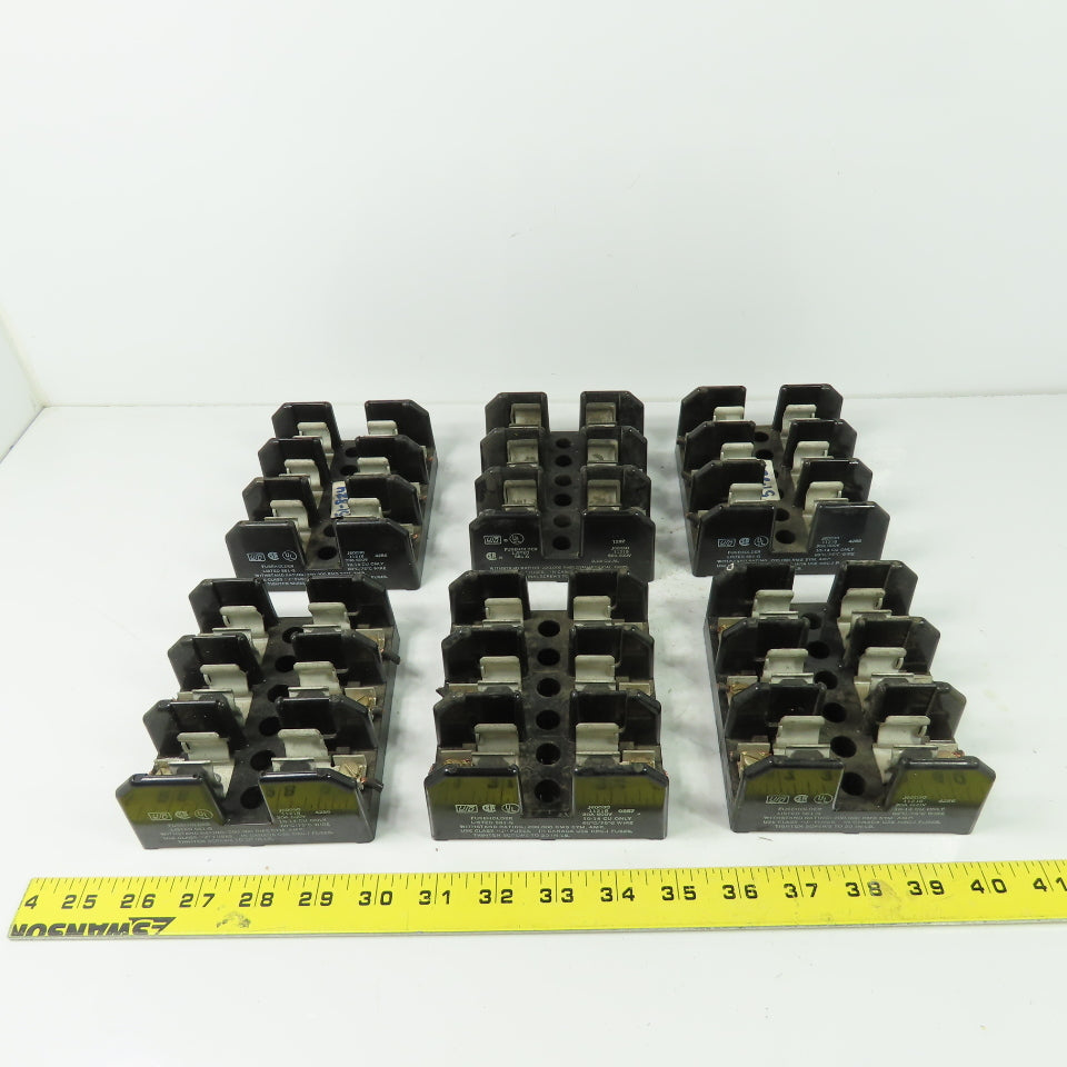 J60030 581-G 3-Pole Fuse Holder 600V 30A Lot Of 6