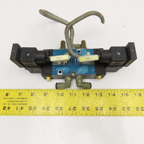 Rexroth 577 627 5/2 Position Pneumatic Solenoid Valve 24V Coil