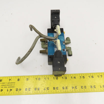Rexroth 577 627 5/2 Position Pneumatic Solenoid Valve 24V Coil