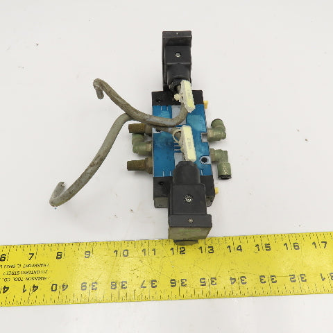 Rexroth 577 627 5/2 Position Pneumatic Solenoid Valve 24V Coil