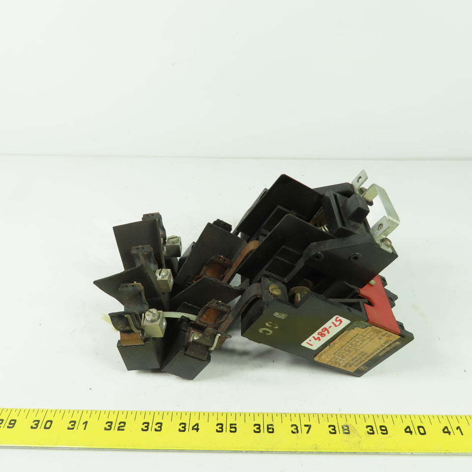Westinghouse 672B294G02 3-Pole Type DS Disconnect Switch 600VAC 250VDC 60A