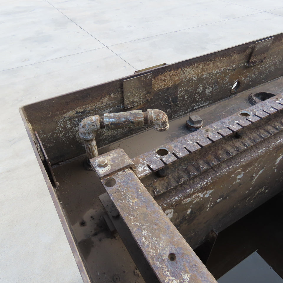 176x100x34" Steel Water Containment Storage Tank For Waterjet Plasma 2500 Gallon