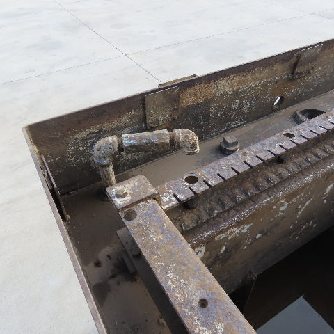 176x100x34" Steel Water Containment Storage Tank For Waterjet Plasma 2500 Gallon